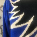 Vintage 80s Lightning Bolt Dress - Image 3